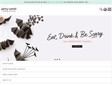 Tablet Screenshot of partycamel.com
